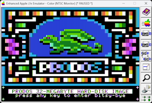 ProDOS 32MB hard disk image