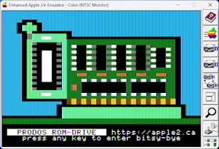 ProDOS 1MB ROM Drive image